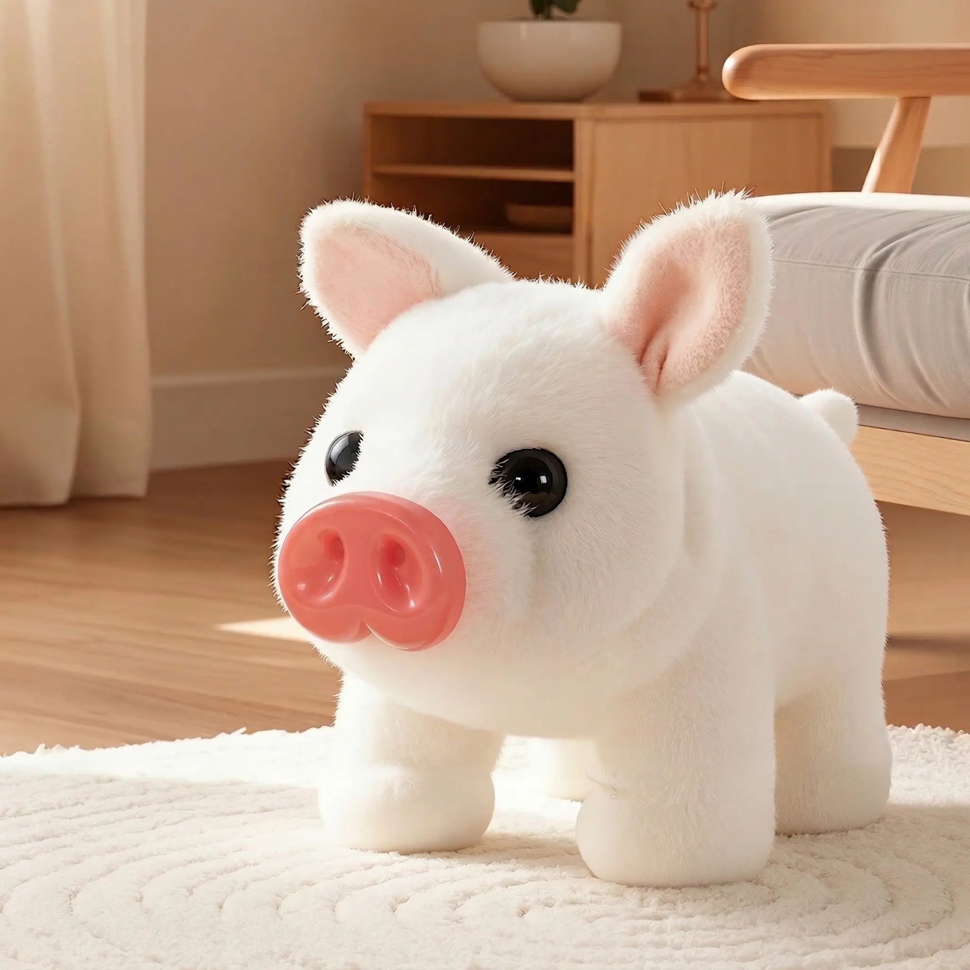 Electric Plush Cute Piglet Realistic Vocalisation Electronic Pet Toy