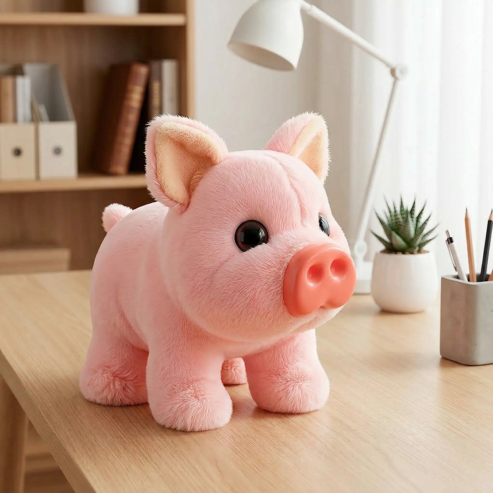 Electric Plush Cute Piglet Realistic Vocalisation Electronic Pet Toy