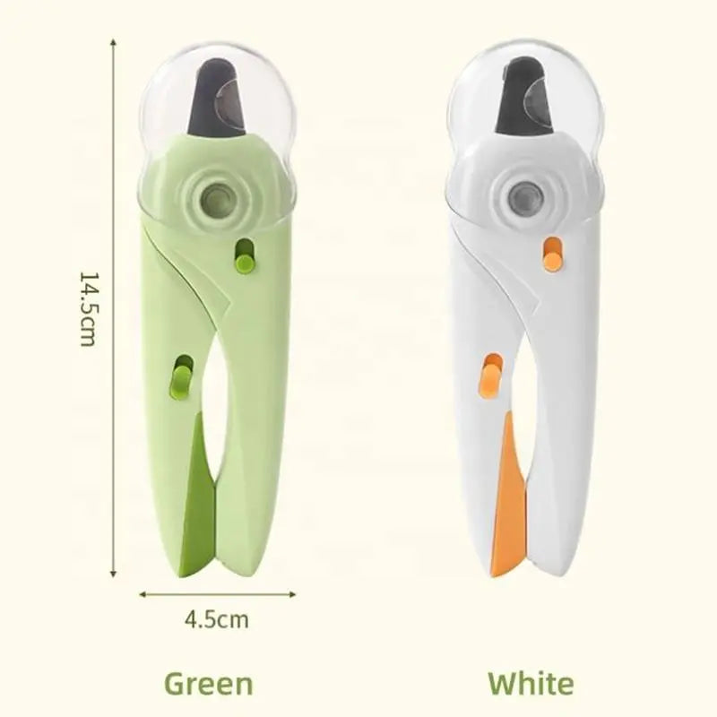 Led 2 in 1 Dog Nail Clipper with Light,Illuminates Nails or Bloodline for Safe and Easy Trimming,Quick Sensor and Nail Trimmer