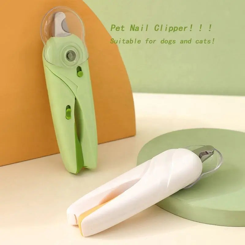 Led 2 in 1 Dog Nail Clipper with Light,Illuminates Nails or Bloodline for Safe and Easy Trimming,Quick Sensor and Nail Trimmer