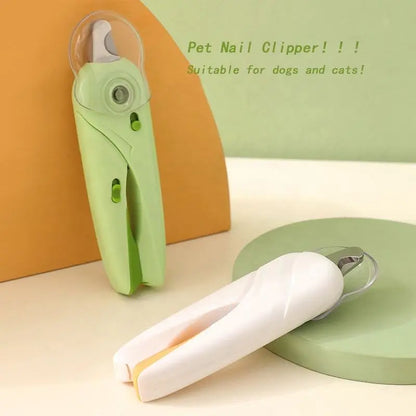 Led 2 in 1 Dog Nail Clipper with Light,Illuminates Nails or Bloodline for Safe and Easy Trimming,Quick Sensor and Nail Trimmer